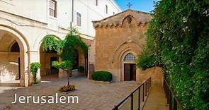 Jerusalem: Damascus Gate, Courtyard of Pontius Pilate, Mount of Olives, Kidron Valley.
