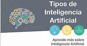 TIPOS DE INTELIGENCIA ARTIFICIAL | #1 Aprende más sobre Inteligencia Artificial