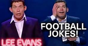lee taking the mick out of football for 10 minutes | Lee Evans
