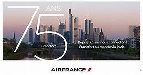 75 ans Air France Paris-Francfort