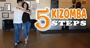 🔥 5 Basic Kizomba Dance Steps in Less than 1 Minute - Just for You💃
