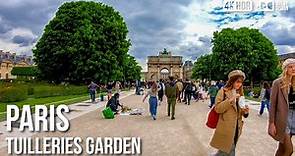 Tuileries Gardens In Paris - 🇫🇷 France [4K HDR] Walking Tour