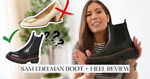 Sam Edelman Shoe Review | Sam Edelman Boots + Sam Edelman Heels FW22