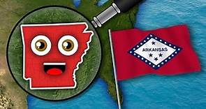 Arkansas - Counties & Geography | 50 States of America