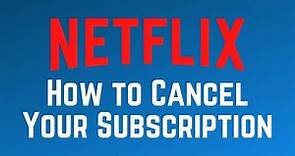 How to Cancel Your Netflix Subscription - Quick & Easy! (2024)