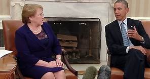 President Obama Meets with President Bachelet of Chile