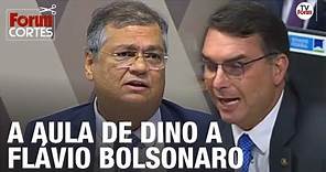 Dino engole o Flávio Bolsonaro ao responder sobre o Marco Civil da Internet e regulação das redes