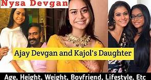 Nysa Devgan (Ajay Devgan and Kajol's daughter) Age, Height, Weight, Boyfriend, Lifestyle, Hobbies