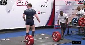 William Pickering - 11th Place 782.5kg Total - 93kg Class 2022 IPF World Classic Championship
