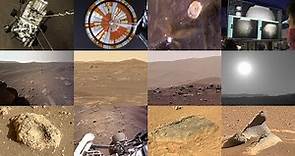 60 primeras imágenes de Perseverance en Marte