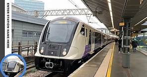 trains at stratford (DLR, tube, national rail, TFL rail and London overground)
