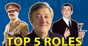 Top 5 Stephen Fry Roles