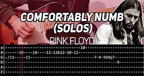 Pink Floyd - Comfortably Numb solo (Guitar lesson with TAB)
