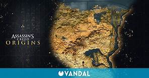 Assassin's Creed Origins presenta su mapa completo