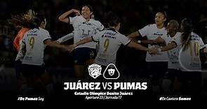 FC Juárez vs Pumas Femenil | J17 Apertura 23 | Color