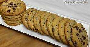 Easy CHOCOLATE CHIP COOKIE Recipe | Crisp Outside, Soft & Chewy Inside