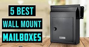 Best Wall Mount Mailboxes in 2023 | Top 5 Best Mailboxes! With Buying Guide
