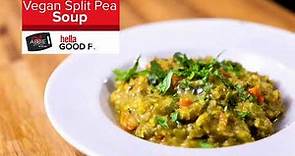 How to Make the BEST Vegan Split Pea Soup | Healthy Soup Ideas