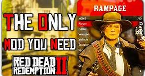 The Only Mod You NEED For RDR2 - Rampage Trainer