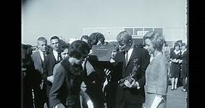 Troy Donahue Arrives At Love Field In Dallas - February 1962 (Silent)