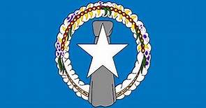 Bandera e Himno de Islas Marianas del Norte (Estados Unidos) - Flag of Northerm Mariana Islands