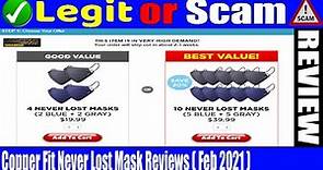 Copper Fit Never Lost Mask Reviews {Feb 2021}- Is This Mask Fit For Your Health Safety? Watch Here!