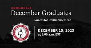 2023 December Commencement