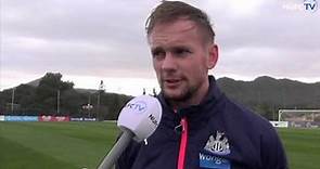 Siem de Jong speaks about his recovery from eye injury
