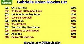 Gabrielle Union Movies List
