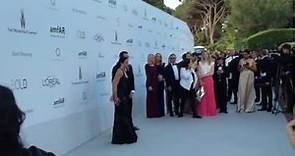 Mohammed Al Turki and Michelle Rodriguez Red Carpet amfAr Cannes