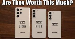 Samsung Galaxy S22 Ultra - Here Are The Official Prices For All Three Models