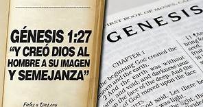 🙏 Génesis 1:27 - "Y CREÓ DIOS AL HOMBRE A SU IMAGEN Y SEMEJANZA" 📖