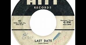 [Teener] Rick Harrington - Last Date (Hitt 183) 1959