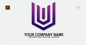 How to Make a Company Logo in Adobe illustrator| Company Logo Design|