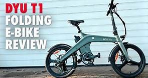 DYU T1 - Foldable e-Bike - Review and Ride