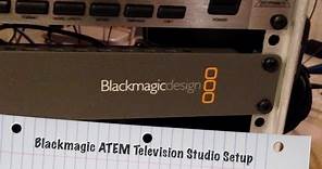 My Blackmagic ATEM Television Studio Setup - BlackmagicDesign