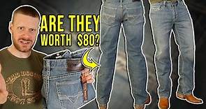 Are Rock & Roll Denim Jeans worth $80? | Relaxed Double Barrel Straight Leg REVIEW