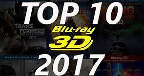 Top 10 3D Blurays