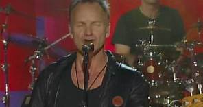 sting live - spirits in the material world (jimmy kimmel show 2005)
