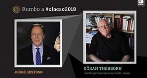 Göran Therborn, escritor y sociólogo sueco, en Rumbo a #CLACSO2018