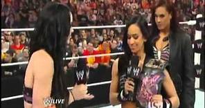 WWE RAW 4/7/14 Paige Vs AJ Lee - Divas Championship Match FULL ..