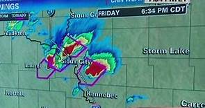 Tornado touches down in Nebraska