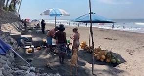 Afluencia de turistas en playas salvadoreñas