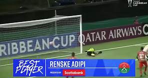 SV Robinhood's Renske Adipi,... - Concacaf Champions Cup