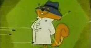 Secret Squirrel TV cartoon intro (1965)