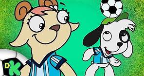 ¡Doki y sus amigos juegan fútbol! | Doki | Discovery Kids