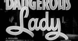 Private Detective Crime Movie - Dangerous Lady (1941)