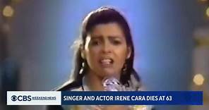 Irene Cara, Oscar-winning singer and actress, dies at 63