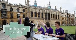 College tour at the 2023 Cambridge Open Days | #CamOpenDay23