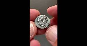 Junius Brutus Albinus, Crawford RRC 450/3b, Date 48 BC, Silver Denarius Rome